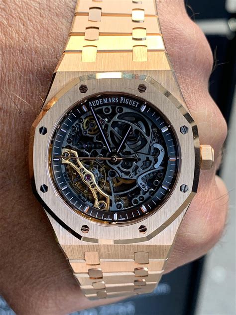 audemars piguet rose gold royal oak replica|audemars piguet authenticity check.